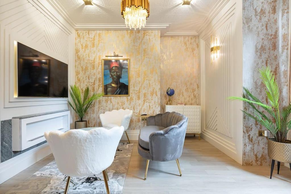 1Lsr - High-End Luxury 2 Bed Designer Apartment Londres Extérieur photo