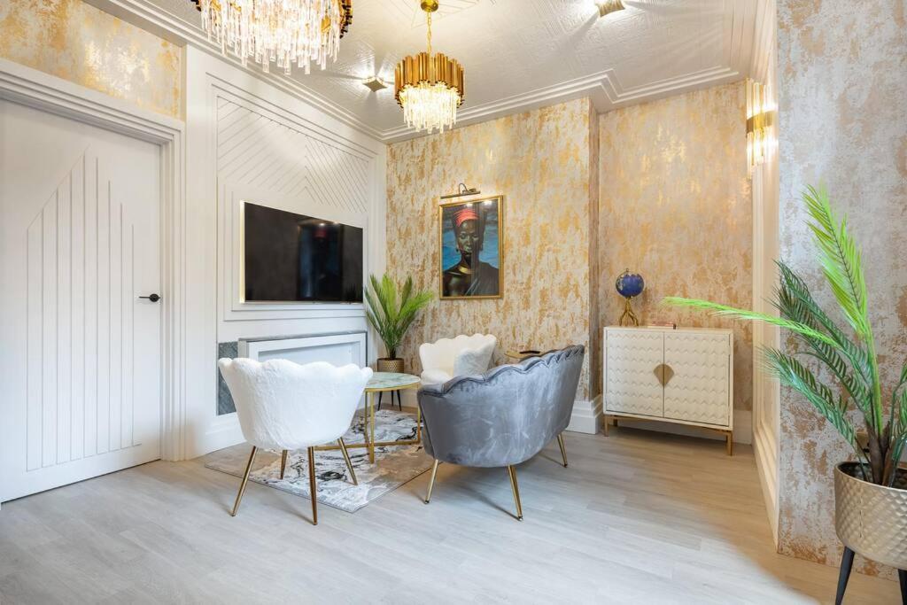 1Lsr - High-End Luxury 2 Bed Designer Apartment Londres Extérieur photo